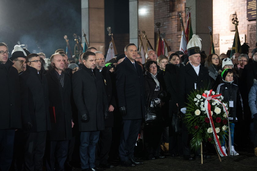 Uroczystości z okazji 35. lecia pacyfikacji Kopalni Wujek