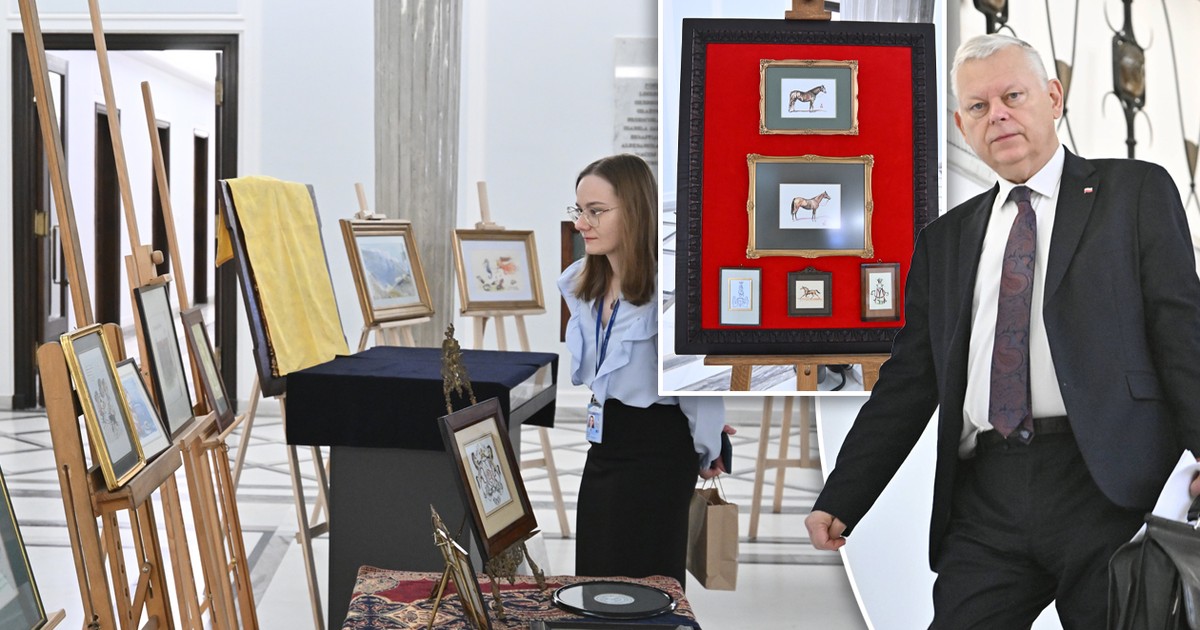 Marek Suski pochwalił się talentem. Wystawa polityka PiS w Sejmie