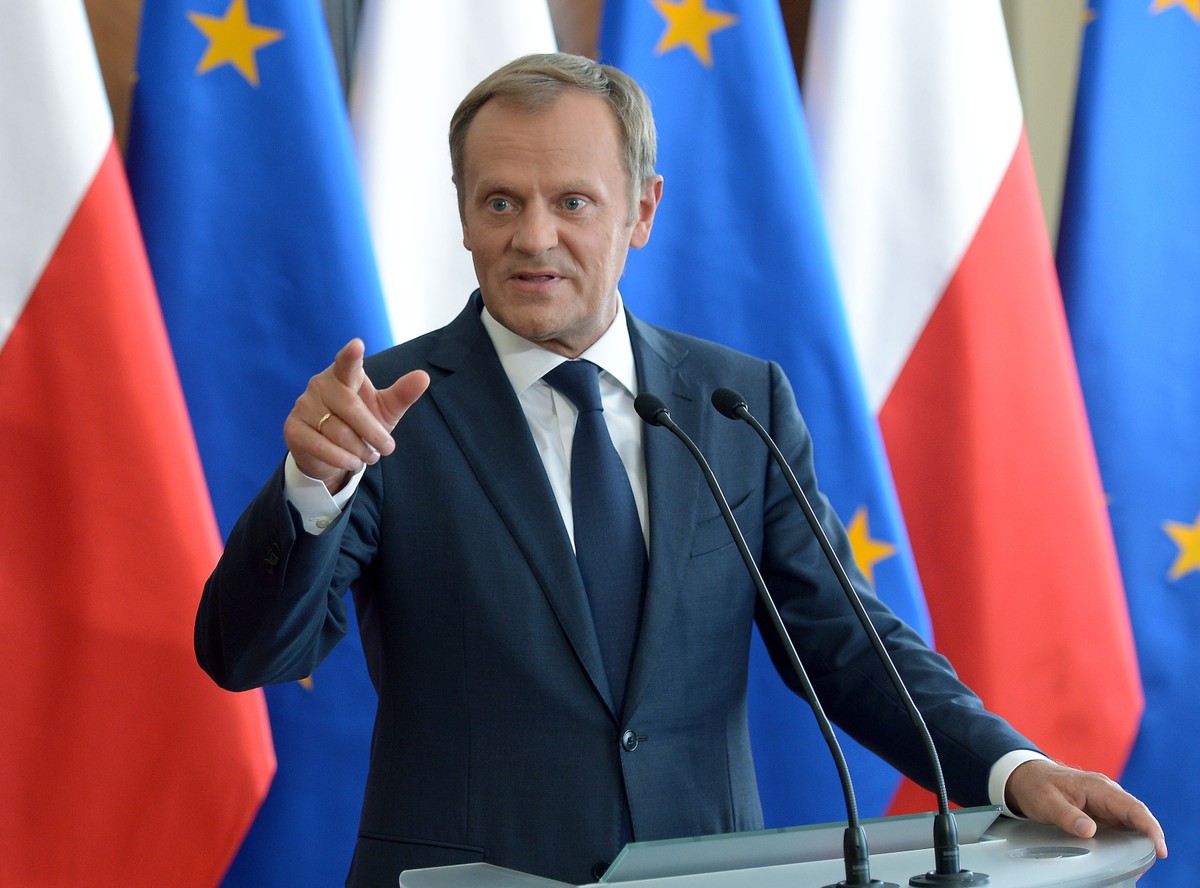 Donald Tusk PAP/Radek Pietruszka