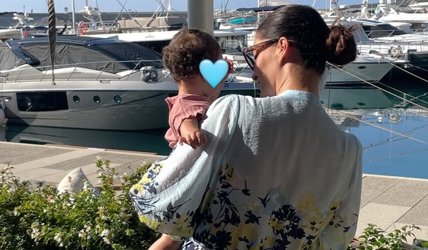 Marija Kilibarda sa ćerkom