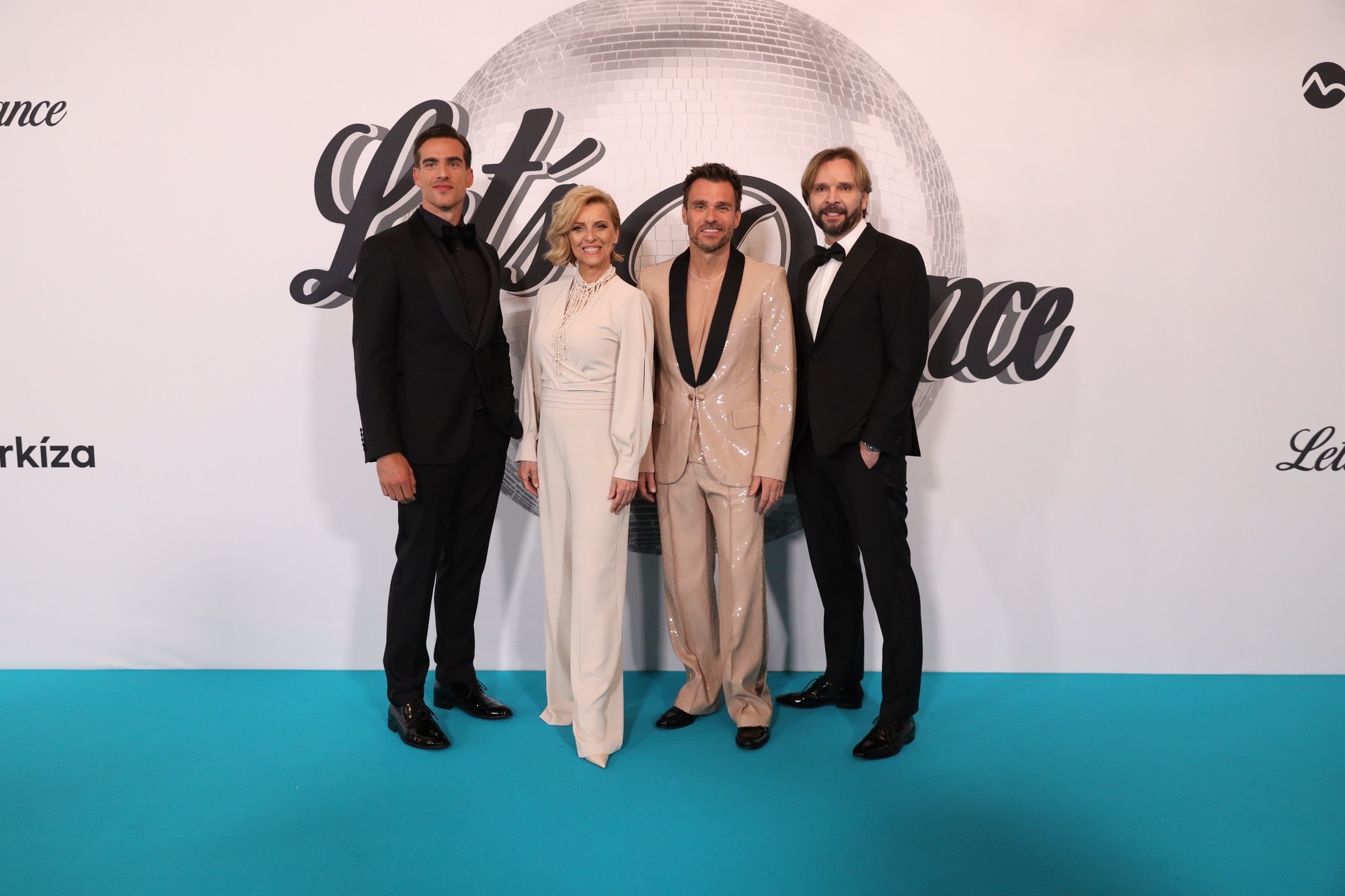 Adam Bardy, Tatiana Drexler, Leoš Mareš, Ján Ďurovčík v Let's Dance.