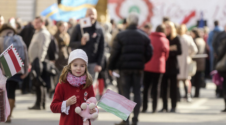 Nem lesz ünnep a romániai magyarok számára március 15. / Fotó: MTI - Bíró István