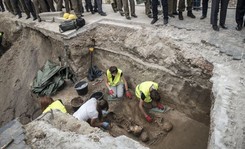 Kolejne wstrząsające odkrycie na Łączce. 'Szczątki niosą ślady egzekucji metodą katyńską'