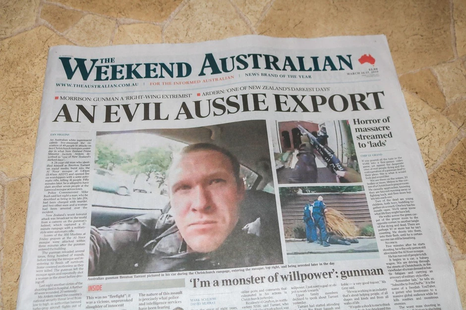 Ubica na naslovnim stranama australijskih medija