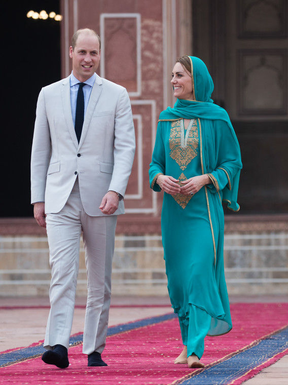 Kate Middleton i książę William w Pakistanie