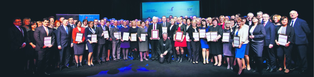 Laureaci i wyróżnieni w XII Rankingu Urzędów Skarbowych DGP. Uroczystość odbyła się w Teatrze Kamienica