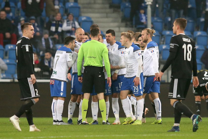 Pilka nozna. Ekstraklasa. Lechia Gdansk - Pogon Szczecin. 09.02.2019