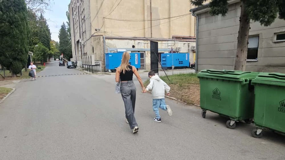 Jelena Radanović sa sinom