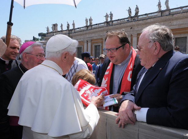 Papież pomodli się o triumf Polaków na Euro