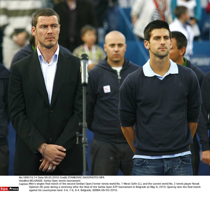 Đoković i Safin prijatelji su duže od decenije