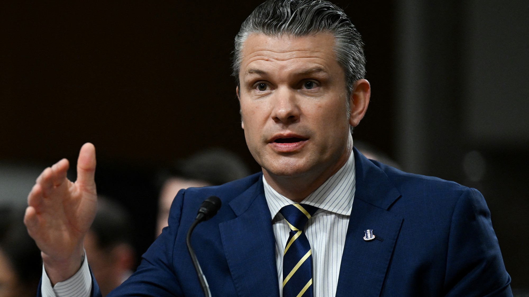 Americký minister obrany Pete Hegseth
