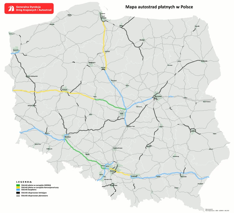 Płatne autostrady w Polsce