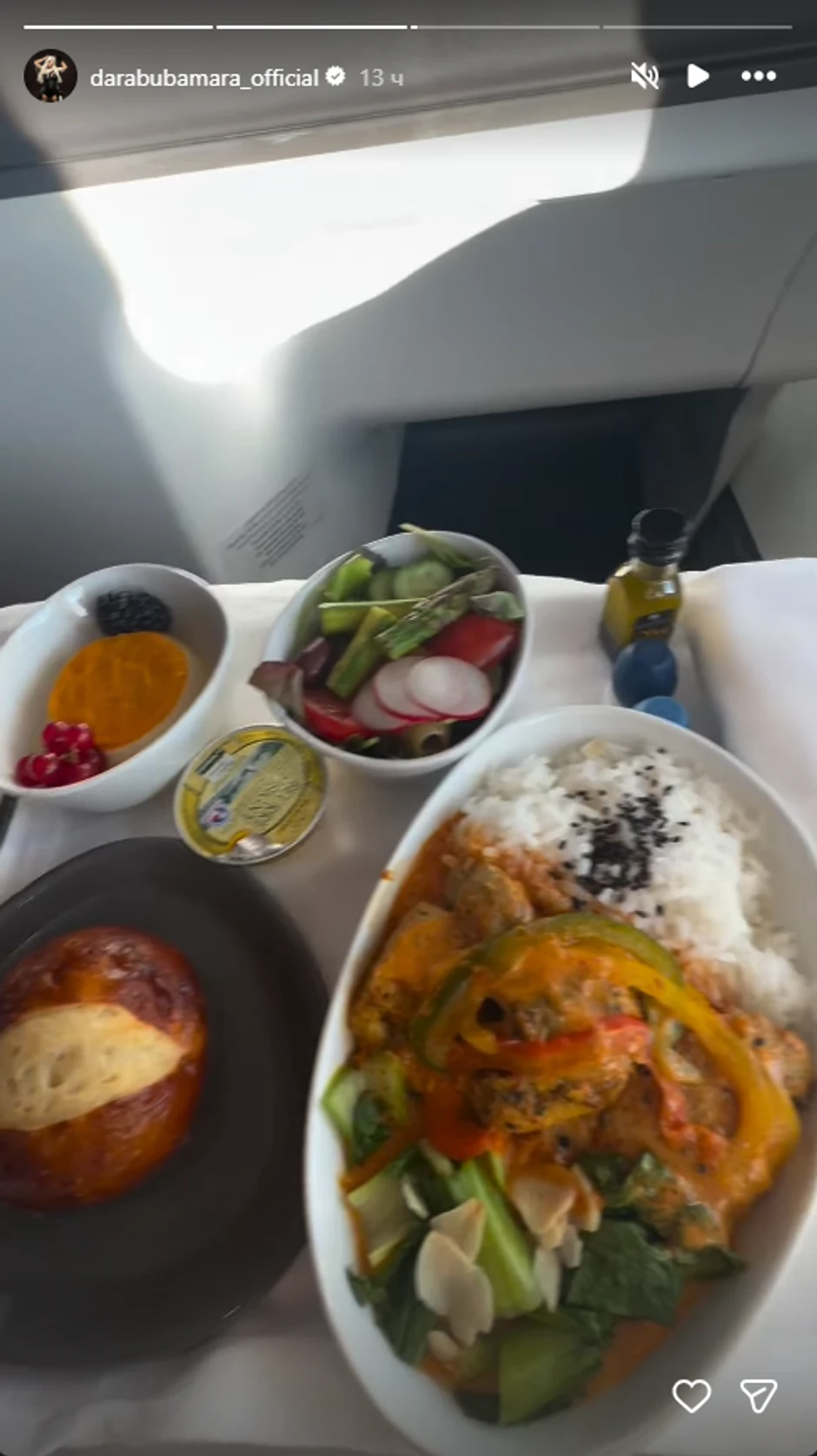 Dara Bubamara u avionu