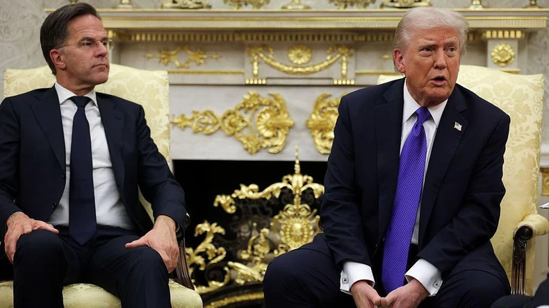 „Svaki put kada se čujem sa sa Vladimirom, imam utisak da vodimo dobre razgovore, a onda se ispostavi da oni ne vode nikuda", rekao je Tramp posle sastanka sa generalnim sekretarom NATO-a Markom Ruteom | Foto: Getty Images