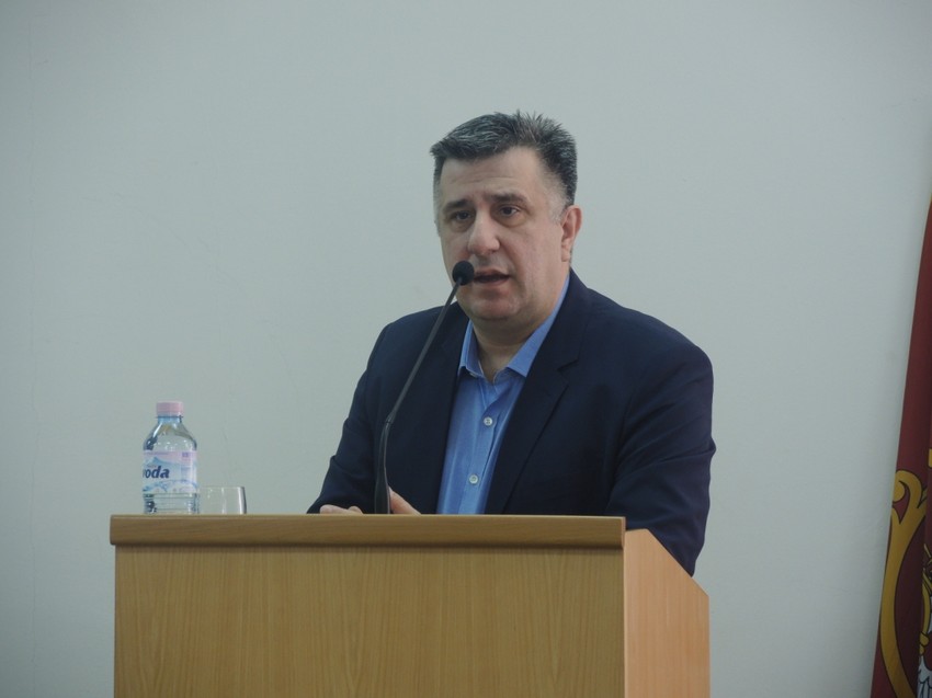 Gradonačelnik Valjeva Slobodan Gvozdenović