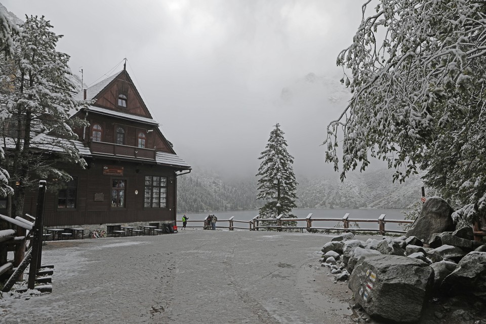 Śnieg w Tatrach