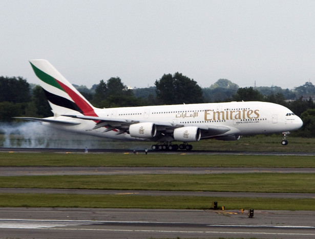 Samolot linii lotniczych Emirates