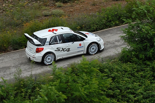 Kolejne testy SX4 WRC