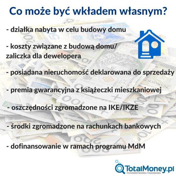 Co może być wkładem własnym?