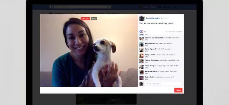 Facebook Live od teraz na komputerach