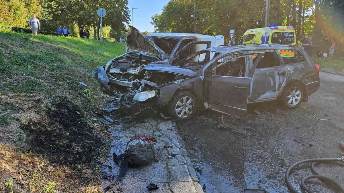 Borzalmas, ami történt: itt vannak az első fotók a drámai balesetről
