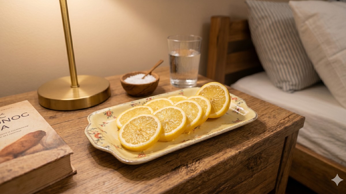 limun na noćnom stočiću