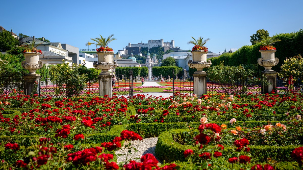 Zamek Mirabell w Salzburgu