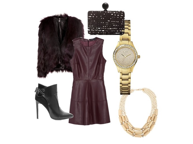 STYLIZACJE ze złotymi acentami na jesień 2014