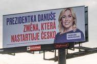 Danuše Nerudova - kandydatka na urząd prezydenta Czech.