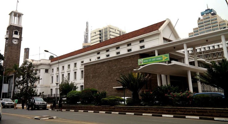 File image of City Hall Nairobi