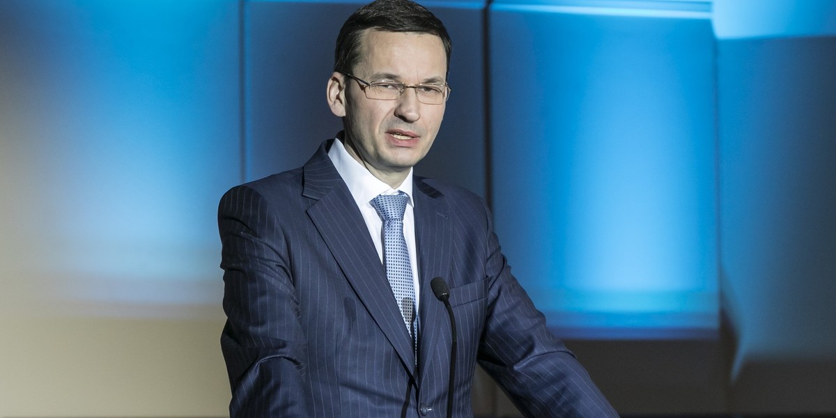 Premier Mateusz Morawiecki podczas spotkania prosił przedsiębiorców, by "ręka w rękę" pracowali z nim na rzecz polskiej gospodarki