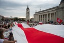 Litwa solidarna z Białorusią. Żywy "łańcuch wolności"