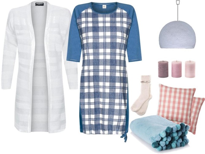 STYLIZACJE z ubraniami w kratę