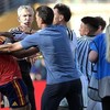 Argentinski fudbaler Leandro Paredes napao je španskog igrača Erika Garsiju posle finala Svetskog prvenstva | Foto: Getty Images