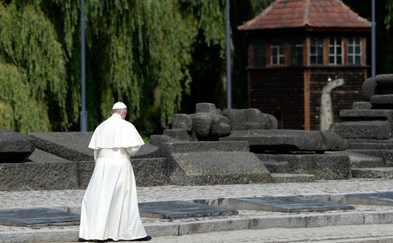 Papież Franciszek w Auschwitz-Birkenau