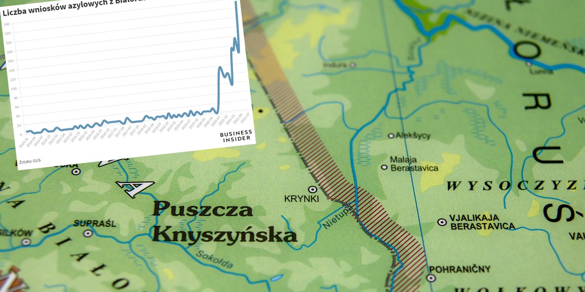 Próby przekroczenia granicy to jedno, ale z Białorusi do Polski trafiło wielu uchodźców Białorusinów. Uciekali przed prezydentem Łukaszenką.