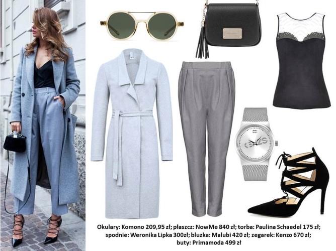 Kolorystyczny minimalizm. STYLIZACJE