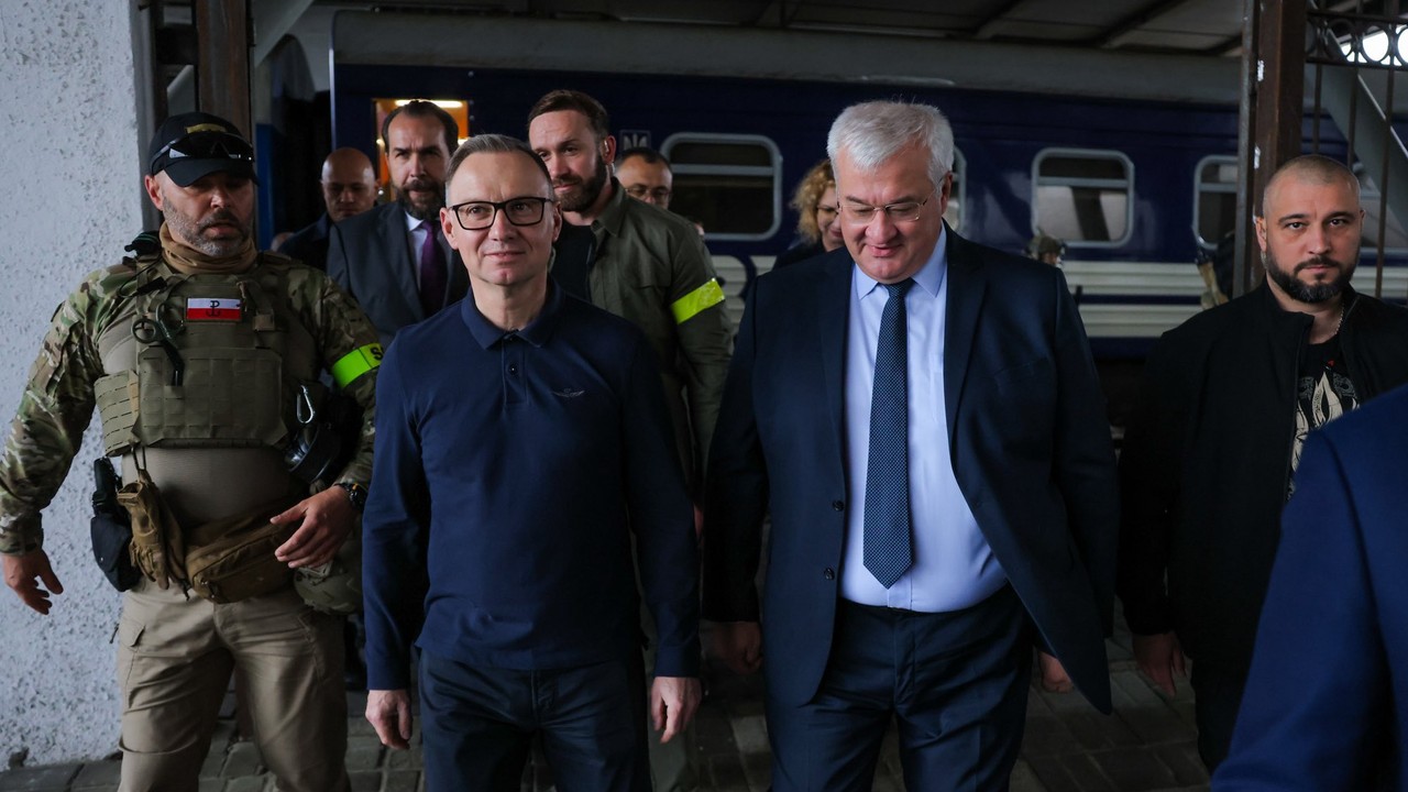 Andrzej Duda z niezapowiadaną wizytą w Kijowie