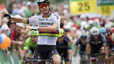 Dookoła Szwajcarii: Sagan wygrał etap, Caruso nadal liderem