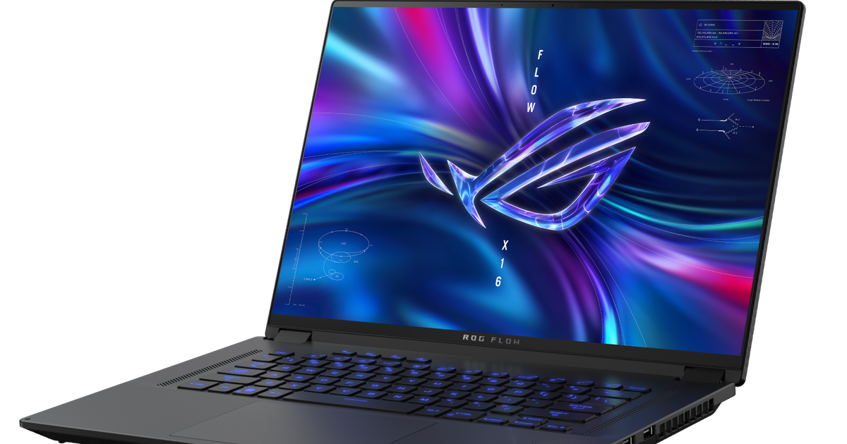 Asus ROG Flow X16 to gamingowy laptop z ekranem Mini LED 240 Hz [CES 2023]