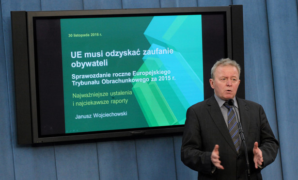 "Jestem po oficjalnym spotkaniu z panią przewodniczącą Ursulą von der Leyen. Jestem bardzo zadowolony z przebiegu tej rozmowy, była ona bardzo rzeczowa, konkretna" - powiedział dziennikarzom Wojciechowski.