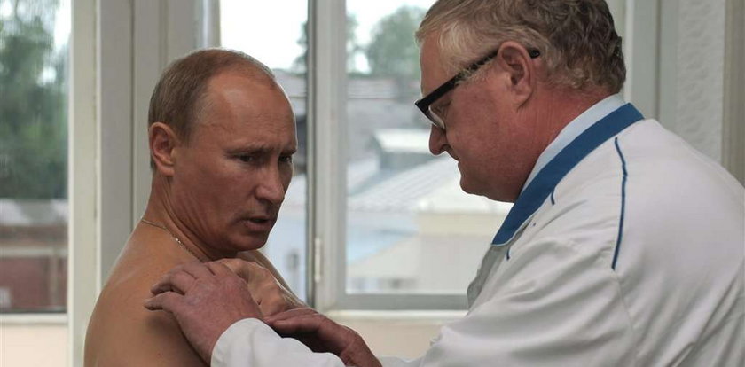 Putin u lekarza w Smoleńsku. Boli go...