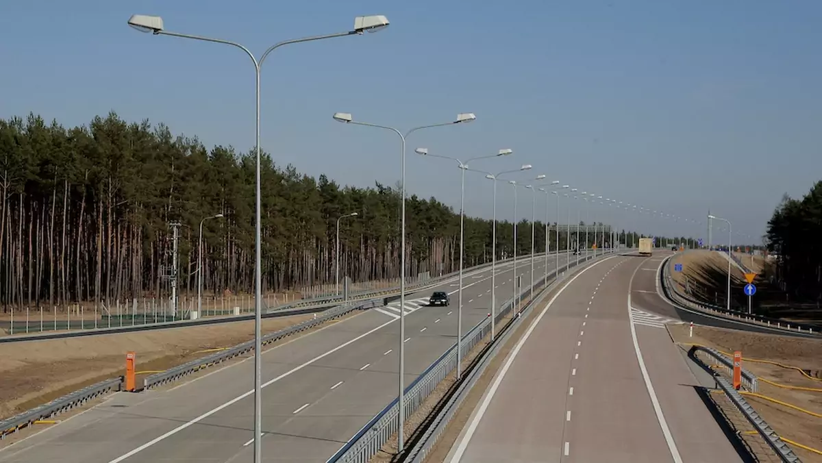 A1 z Łodzi do Gdańska w 2014 roku
