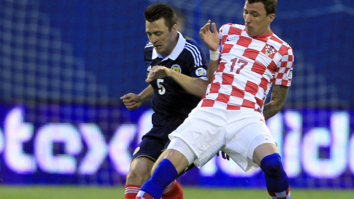 Reprezentacja Chorwacji niespodziewanie przegrała na własnym boisku ze Szkocją 0:1 (0:1) w meczu grupy A eliminacji do MŚ w Brazylii.