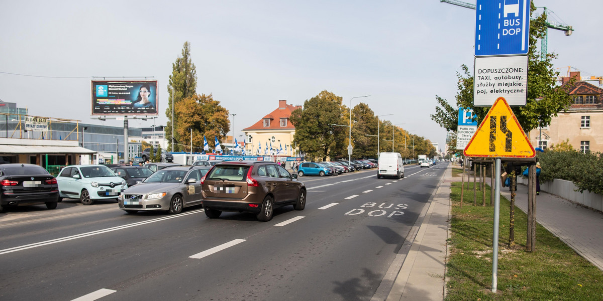 Oszukali nas z buspasem na Drodze Dębińskiej 