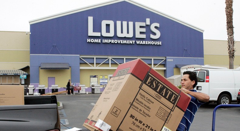 lowe's home improvement store