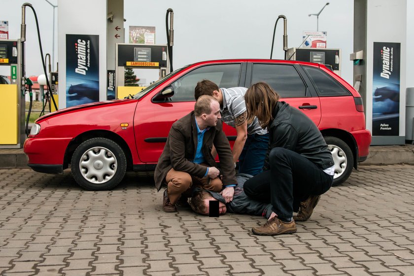 Złapany pijak za kółkiem