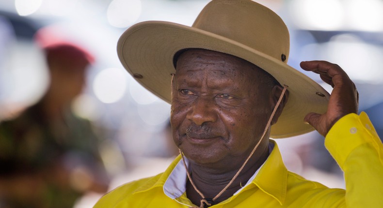 Uganda's President Yoweri Museveni