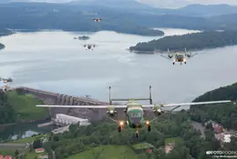 PZL M28 Bryza - pierwszy i podstawowy samolot transportowy Sił Powietrznych i Marynarki Wojennej Rzeczypospolitej Polskiej