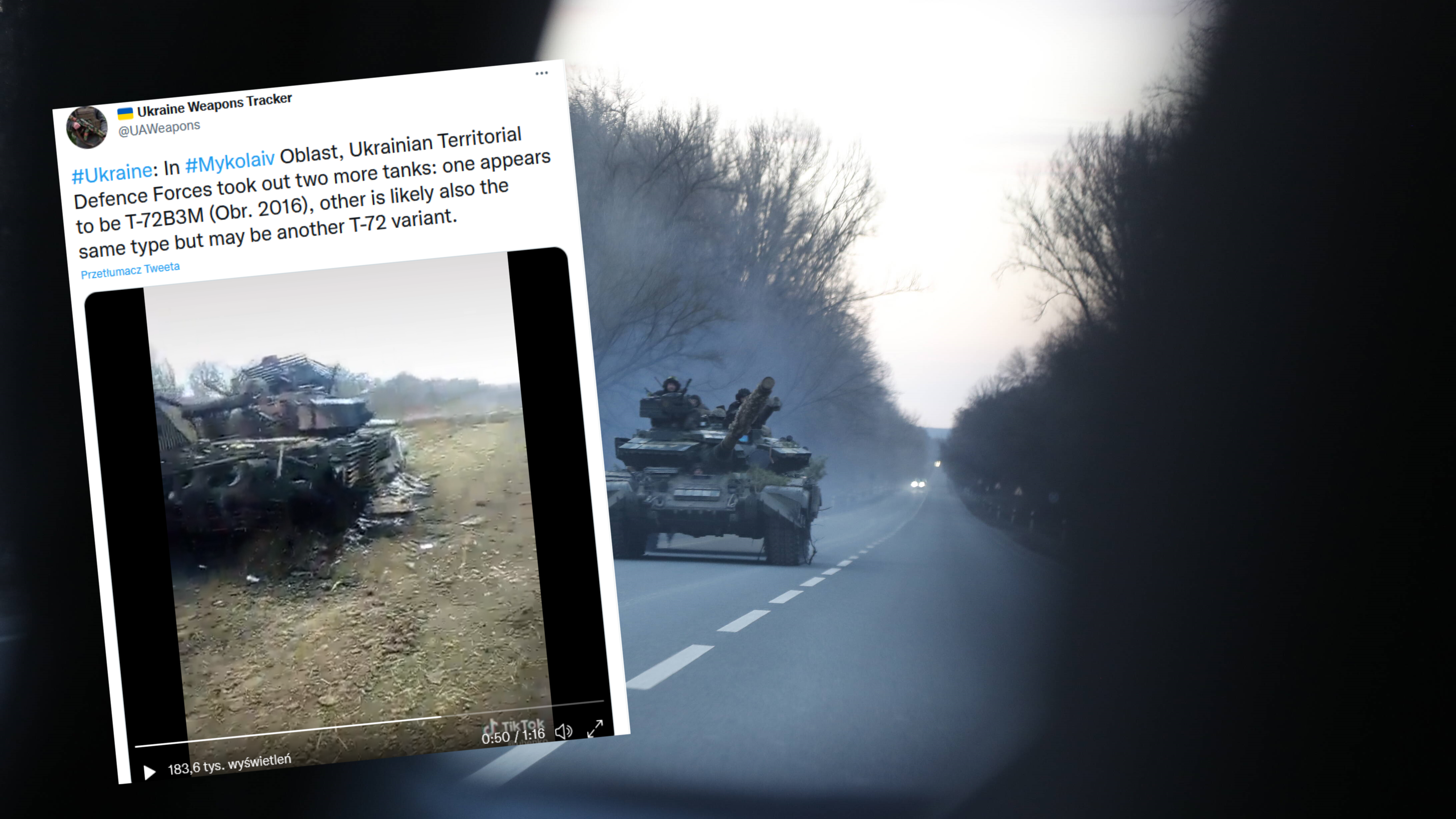 Sily Ukrainskie Zniszczyly Rosyjskie Czolgi Niewiele Z Nich Zostalo Nagranie Wiadomosci